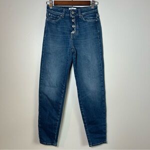 CLOSED Women's‎ Blue Denim Button Fly High Rise Straight Leg Jeans Size 25